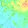 Thrintoft topographic map, elevation, terrain