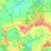 Campagnano di Roma topographic map, elevation, terrain