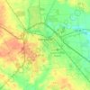 Marysville topographic map, elevation, terrain