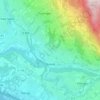 Bonne topographic map, elevation, terrain