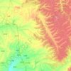 北安市 topographic map, elevation, terrain