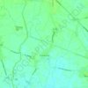 Polverara topographic map, elevation, terrain