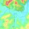 Eminence topographic map, elevation, terrain