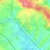 Occagnes topographic map, elevation, terrain