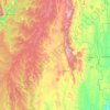 Баймакский район topographic map, elevation, terrain