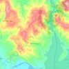 Zghira topographic map, elevation, terrain