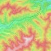 Gemeinde Spital am Semmering topographic map, elevation, terrain