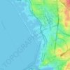 2e Arrondissement topographic map, elevation, terrain