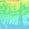 Center Moriches topographic map, elevation, terrain