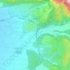 Shlomi topographic map, elevation, terrain
