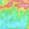 Monticelli Brusati topographic map, elevation, terrain