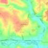 Glemsford topographic map, elevation, terrain