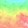 Turi topographic map, elevation, terrain