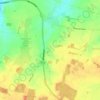 Hales topographic map, elevation, terrain