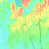 Hartselle topographic map, elevation, terrain