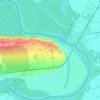 Erdut topographic map, elevation, terrain