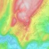 Pratz topographic map, elevation, terrain