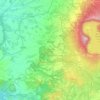 Vetralla topographic map, elevation, terrain