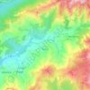 Tavera topographic map, elevation, terrain