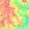 Saint-Laurent-de-Chamousset topographic map, elevation, terrain