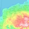 Kupang topographic map, elevation, terrain