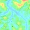 Cheeranchira topographic map, elevation, terrain