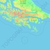 Cape Horn topographic map, elevation, terrain