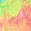 Zas topographic map, elevation, terrain