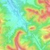 Luc-en-Diois topographic map, elevation, terrain