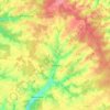 Orbigny topographic map, elevation, terrain