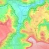 Valady topographic map, elevation, terrain