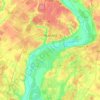 Mahilyow topographic map, elevation, terrain