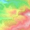 Jouret Ballout topographic map, elevation, terrain