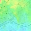 Ward 4 Meerpet H.B Colony topographic map, elevation, terrain