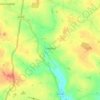 Cockfield topographic map, elevation, terrain