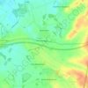 Bottisham topographic map, elevation, terrain