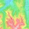 Azet topographic map, elevation, terrain