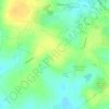 Hosahalli topographic map, elevation, terrain
