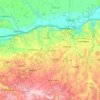 Silistra topographic map, elevation, terrain