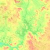 Kemijärvi topographic map, elevation, terrain