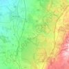 Lachish Regional Council topographic map, elevation, terrain