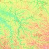 Breathitt County topographic map, elevation, terrain