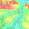 Seuilly topographic map, elevation, terrain