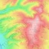 Fleury-la-Montagne topographic map, elevation, terrain