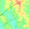 Carnesville topographic map, elevation, terrain