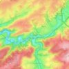 Pepinster topographic map, elevation, terrain