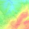 La Vendelée topographic map, elevation, terrain