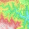 Altier topographic map, elevation, terrain