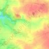 Carville-Pot-de-Fer topographic map, elevation, terrain