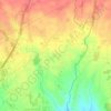 Bucal topographic map, elevation, terrain